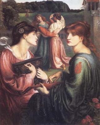 Dante Gabriel Rossetti The Bower Meadow (mk28) oil painting picture